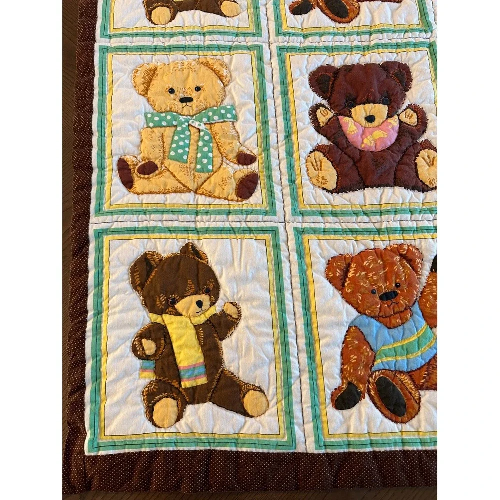 Handmade quilt measures